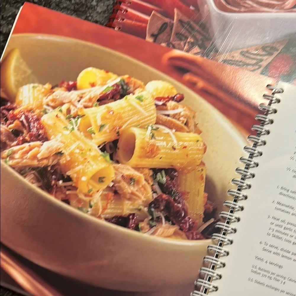 Pampered Chef Kitchen Cookbook Set of 2.  Spiral bound. Exc condition